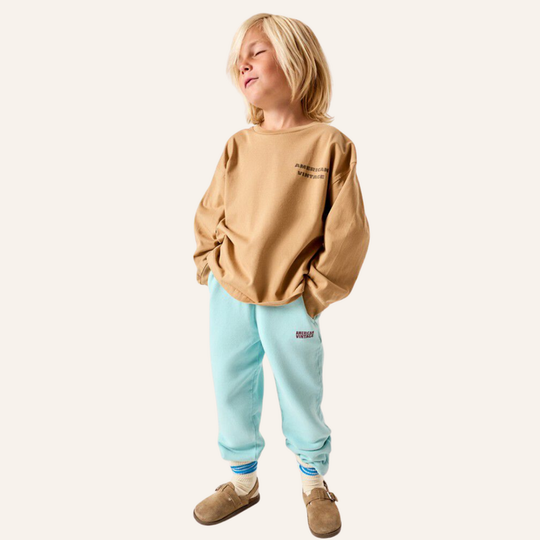 American Vintage AMV Kid shirt Fizvalley - Vintage Peanut Butter