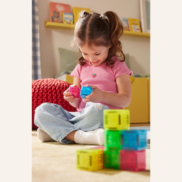 Magna-tiles Magnatiles Cubes 9 stuks