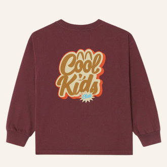 American Vintage AMV Kid shirt Fizvalley - Vintage Eggplant