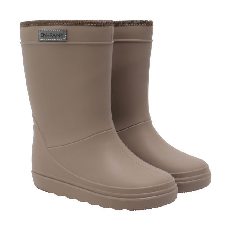 Enfant Enfant Thermo Boots Solid | Pine Bark