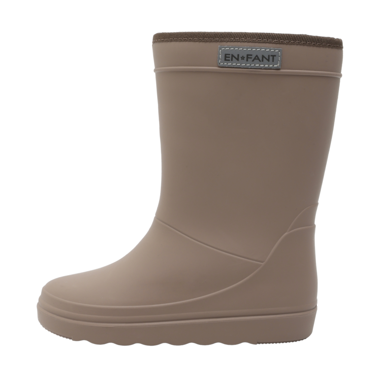 Enfant Enfant Thermo Boots Solid | Pine Bark