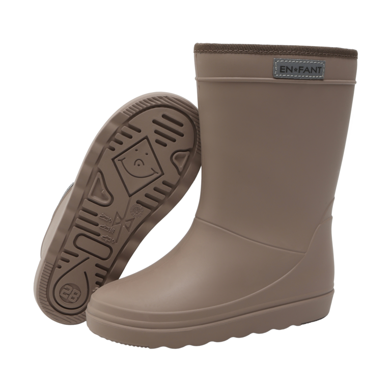Enfant Enfant Thermo Boots Solid | Pine Bark