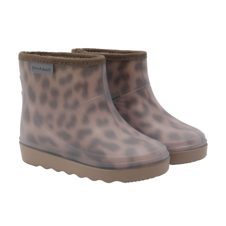Enfant Enfant Thermo Boots Short Print | Pine Bark