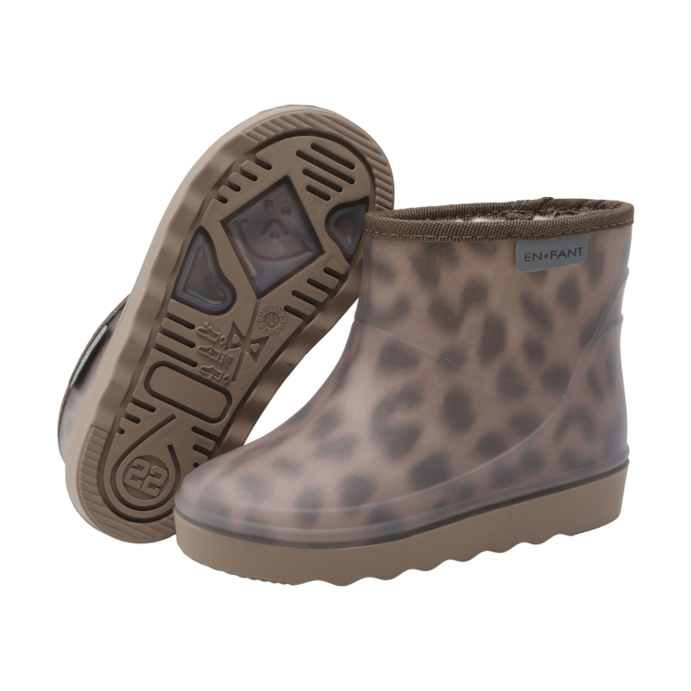 Enfant Enfant Thermo Boots Short Print | Pine Bark
