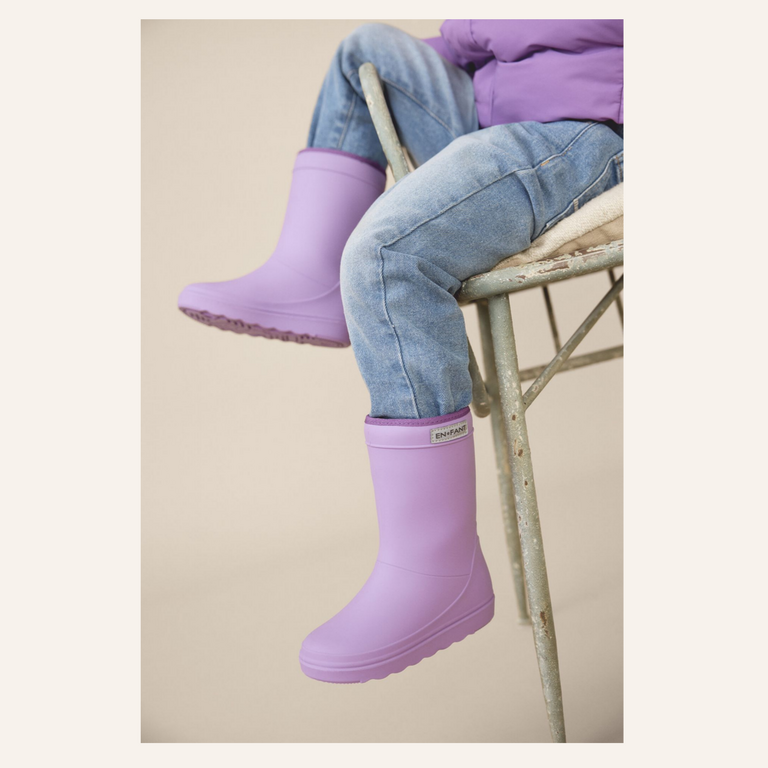 Enfant Enfant Thermo Boots Solid | Bellflower