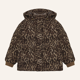 Enfant Enfant Jacket Quilt - Pine Bark Leopard