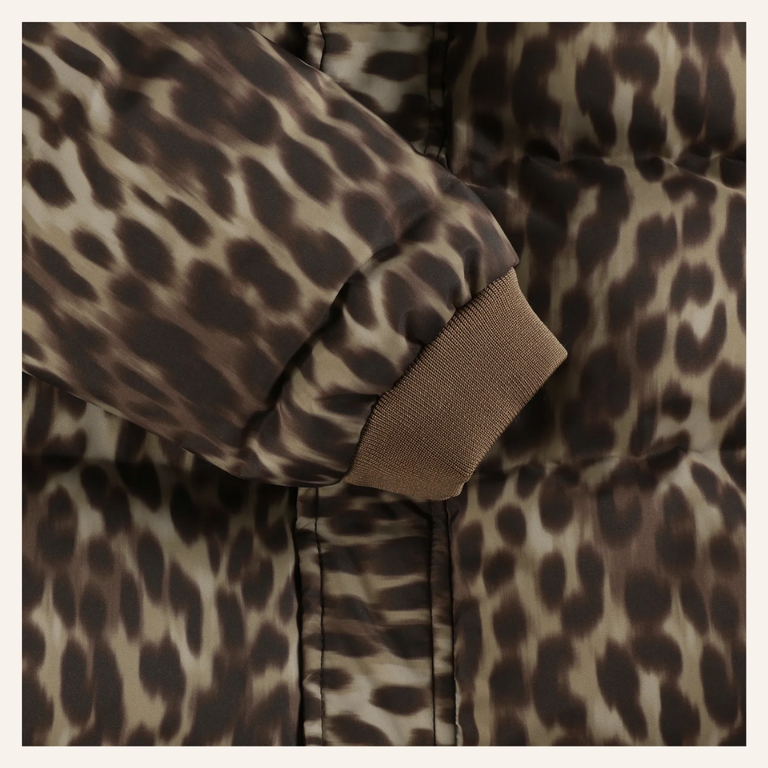 Enfant Enfant Jacket Quilt - Pine Bark Leopard