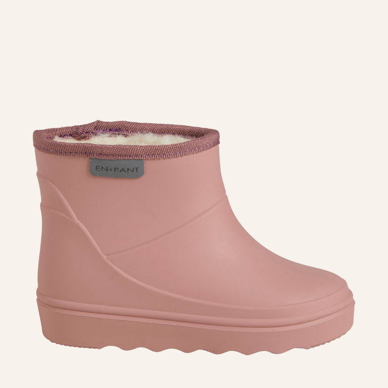 Enfant Enfant Thermo Boots Short Solid | Old Rose
