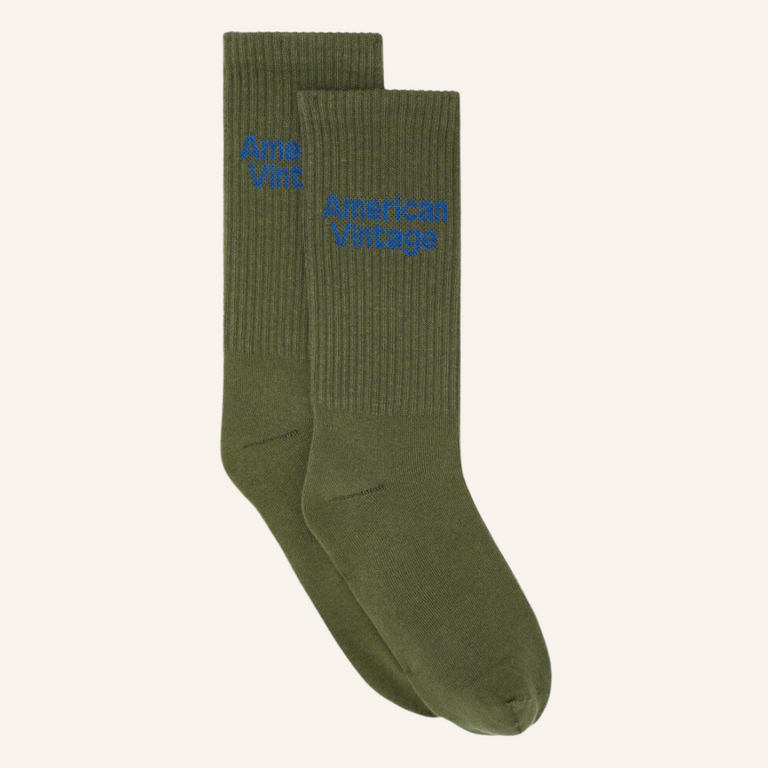 American Vintage AMV Kid socks clypsun - Khaki