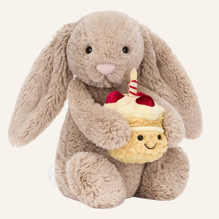 Jellycat Jellycat - Bashful Beige Bunny Birthday Original
