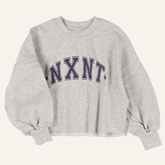Nixnut Nixnut Split sweater - Grey