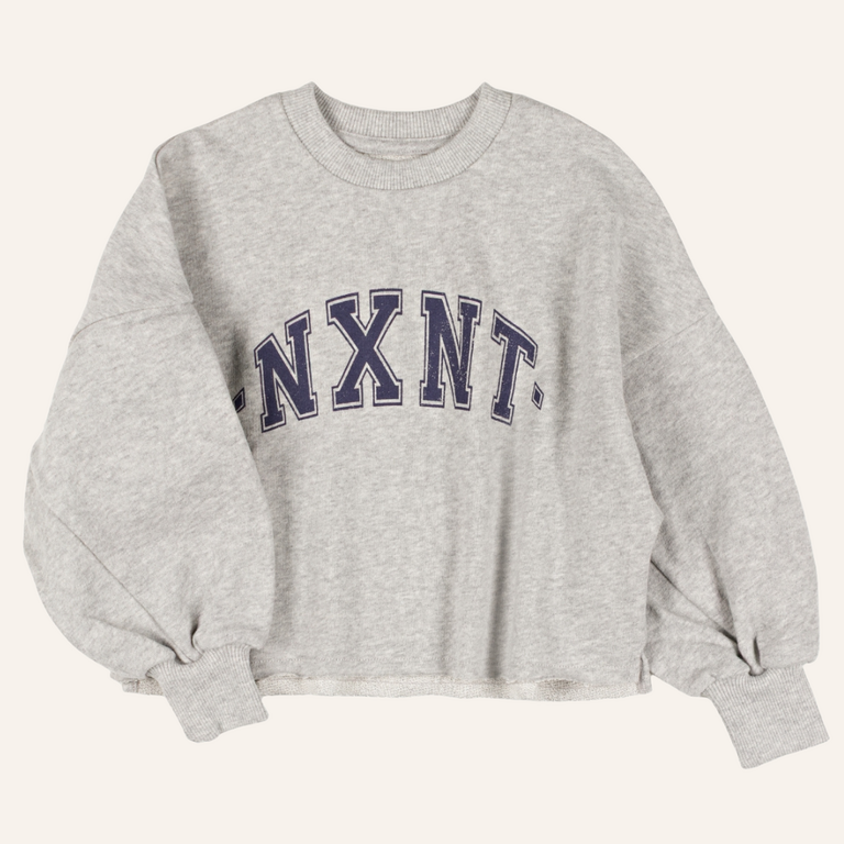 Nixnut Nixnut Split sweater - Grey
