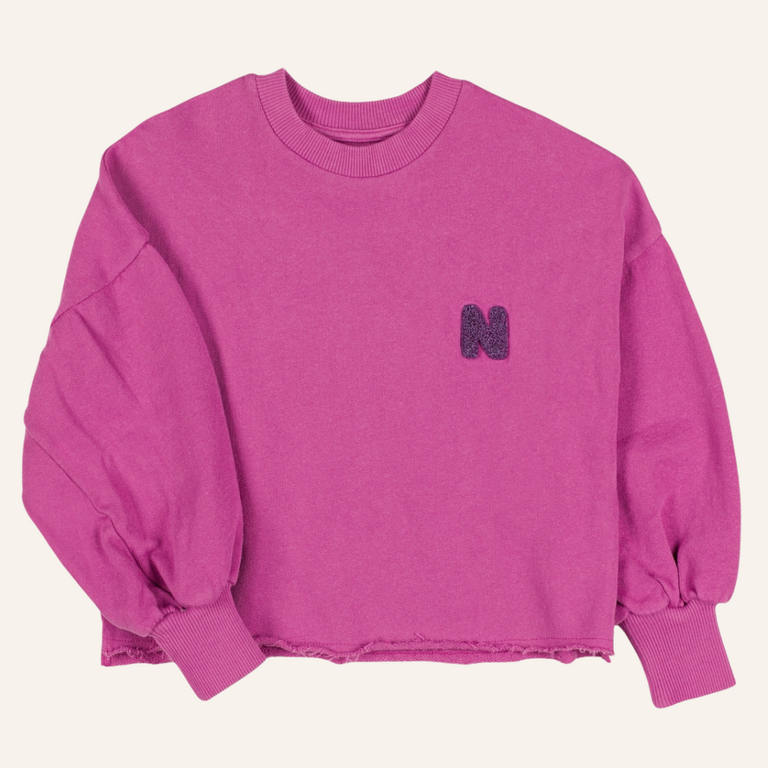 Nixnut Nixnut Split sweater - Plum