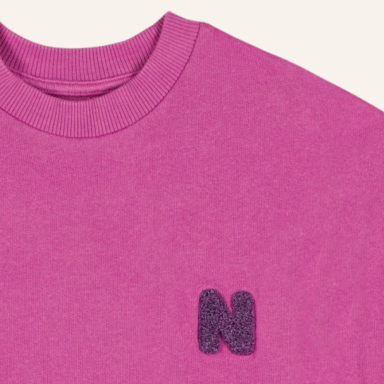 Nixnut Nixnut Split sweater - Plum