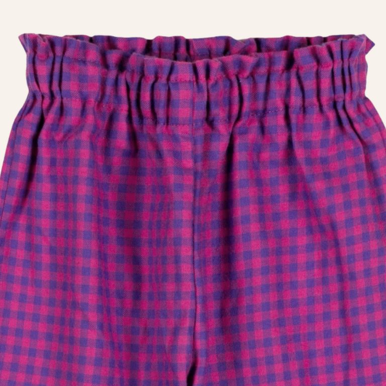 Nixnut Nixnut Tis pants - Blueberry checkered