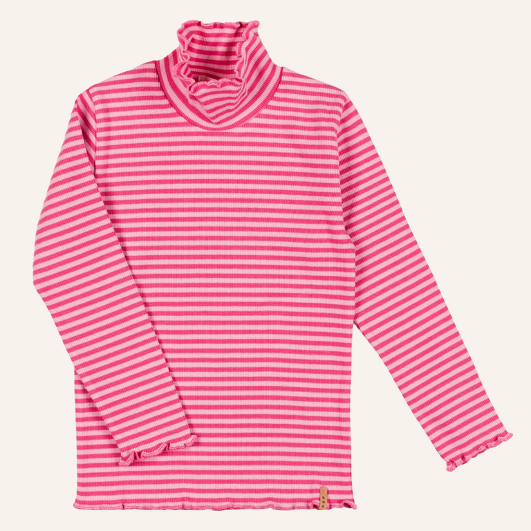 Nixnut Nixnut Meis longsleeve - Cherry stripe