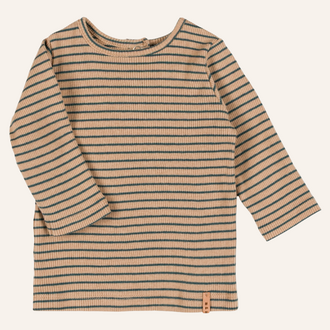 Nixnut Nixnut Bir longsleeve - Moss stripe