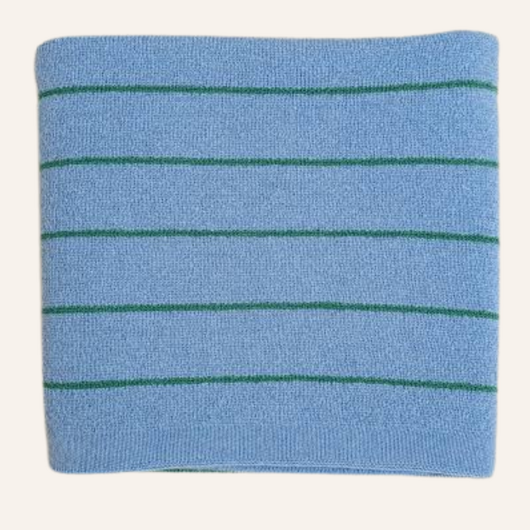 HVID Blanket Harry - Light blue/grass