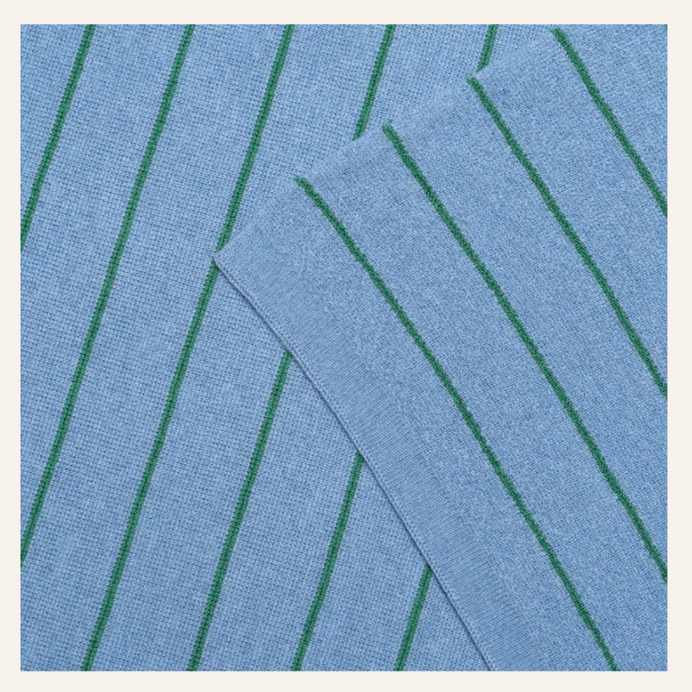 HVID Blanket Harry - Light blue/grass