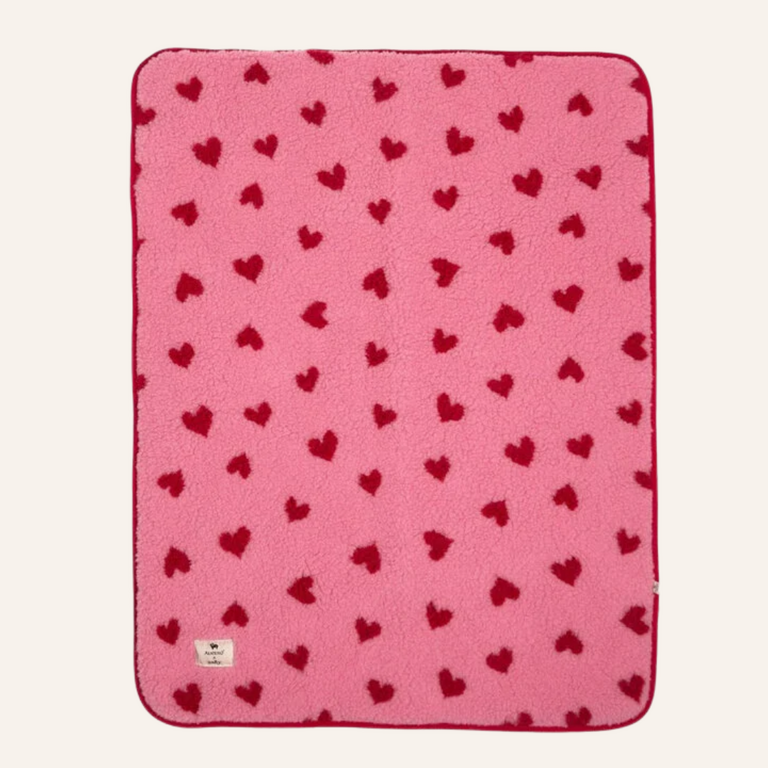 Alwero Alwero x Salty Ledikantdeken Bubble Gum Hearts