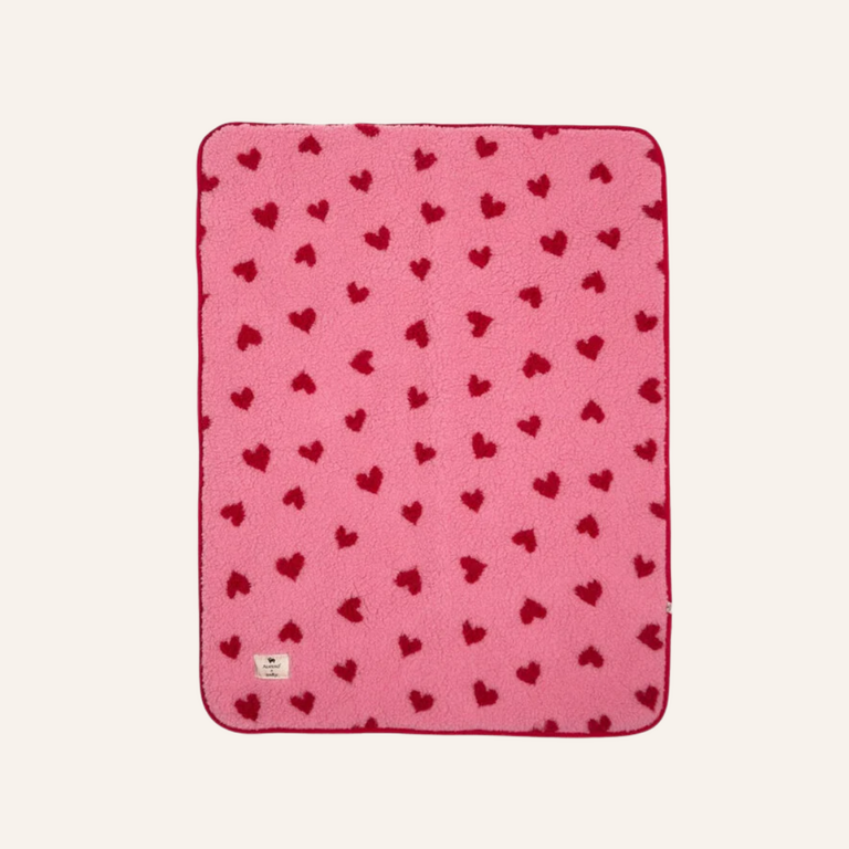 Alwero Alwero x Salty Wiegdeken Bubble Gum Hearts