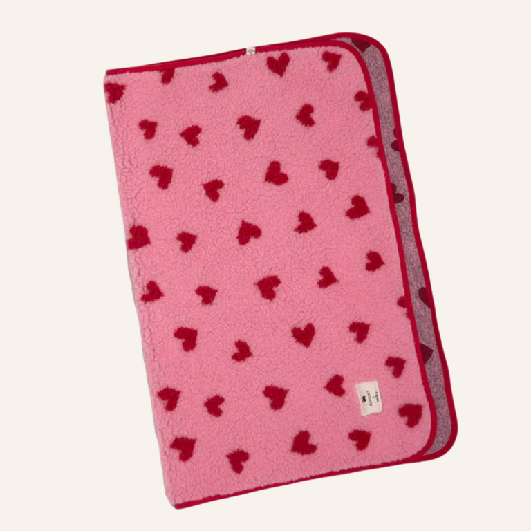 Alwero Alwero x Salty Ledikantdeken Bubble Gum Hearts