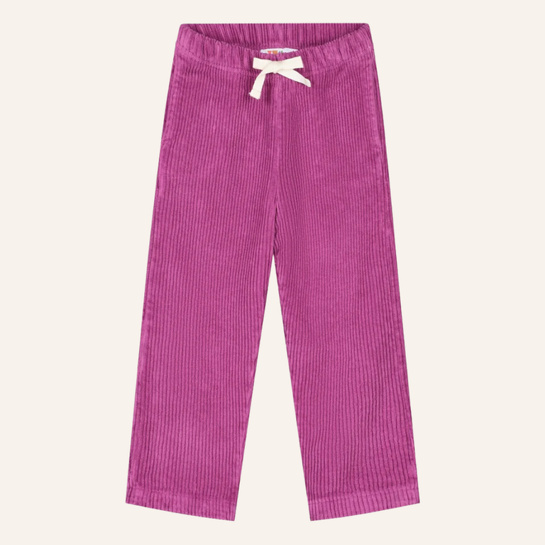 Yuki Yuki Trousers Beau Corduroy - Purper