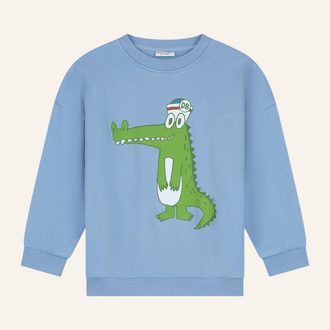 Daily Brat Daily Brat - Loco Coco Sweater - Blue