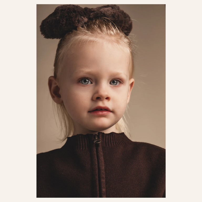 Baje Studio Baje Studio Djeya Haar Strik | Brown Choco
