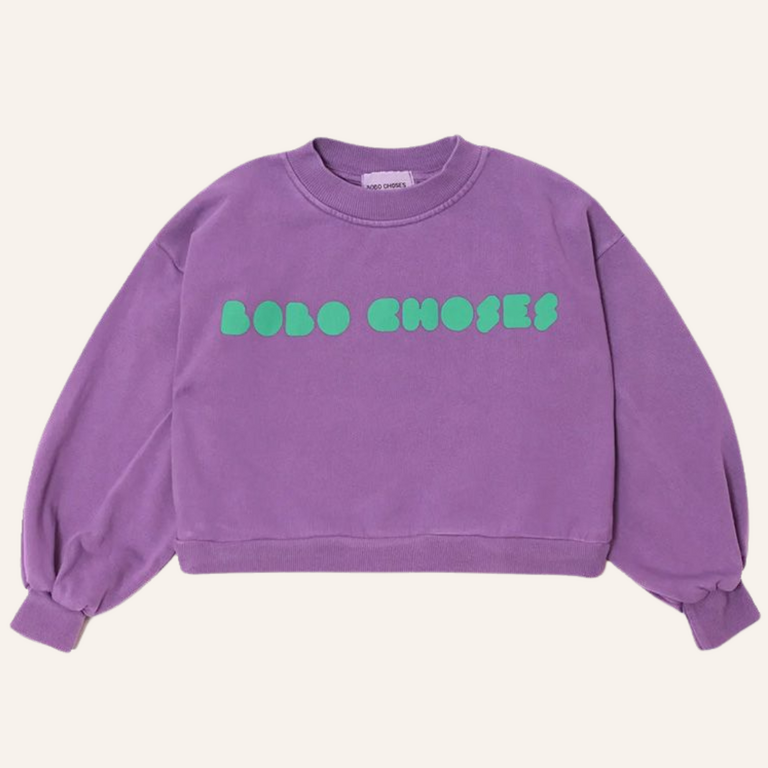 Bobo Choses Bobo Choses Bolder Cropped Sweatshirt