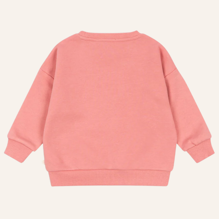 Konges Sløjd Konges Sløjd Lou Sequin Sweatshirt | Peach Blossom