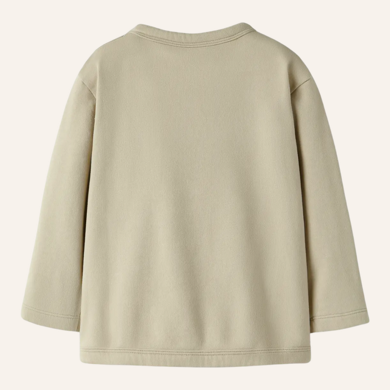 Lil 'Atelier Lil' Atelier Rea Longsleeve Sweat | Moss Gray