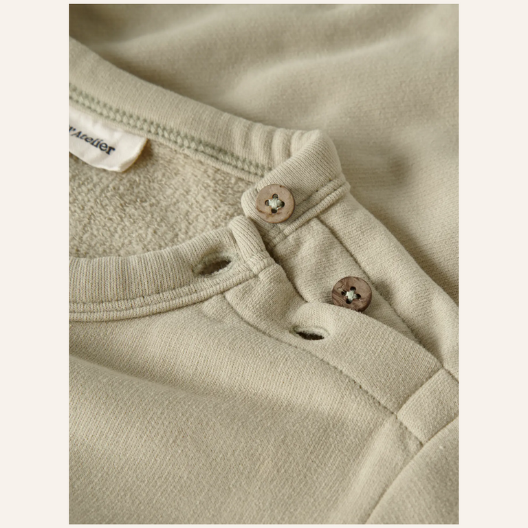 Lil 'Atelier Lil' Atelier Rea Longsleeve Sweat | Moss Gray