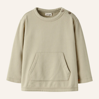 Lil 'Atelier Lil' Atelier Rea Longsleeve Sweat | Moss Gray
