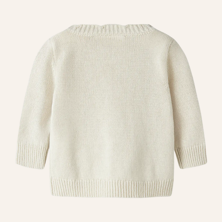 Lil 'Atelier Lil 'Atelier Knit cardigan lil - Turtledove