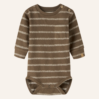 Lil 'Atelier Lil' Atelier Loose body LS - Turtedove Teak