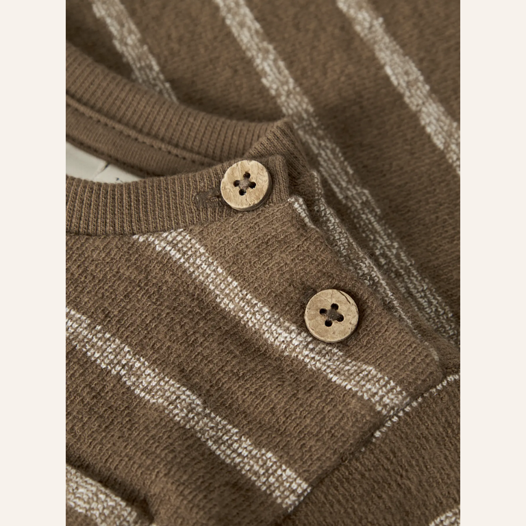 Lil 'Atelier Lil' Atelier Loose body LS - Turtedove Teak