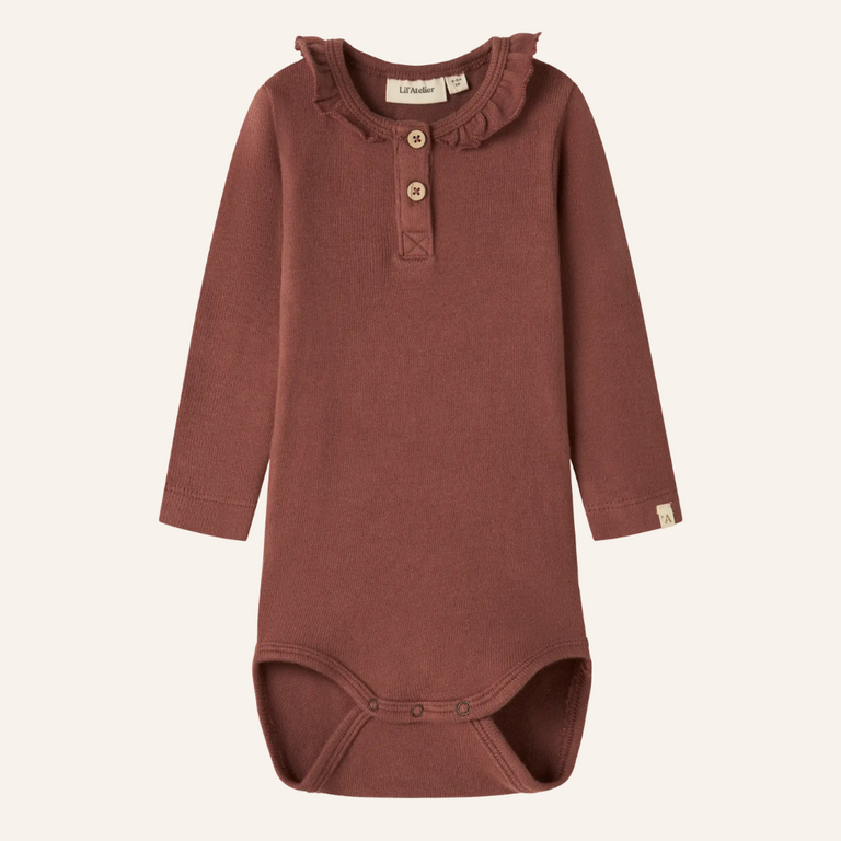 Lil 'Atelier Lil' Atelier Slim body LS - Mahogany