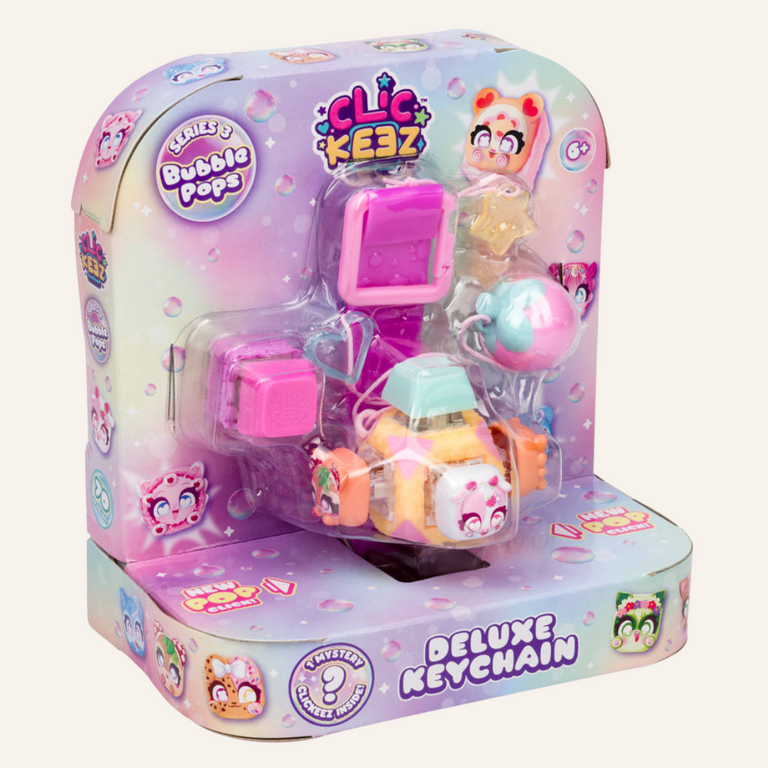 Clickeez Clickeez serie 3 Deluxe sleutelhanger - Fidget cub