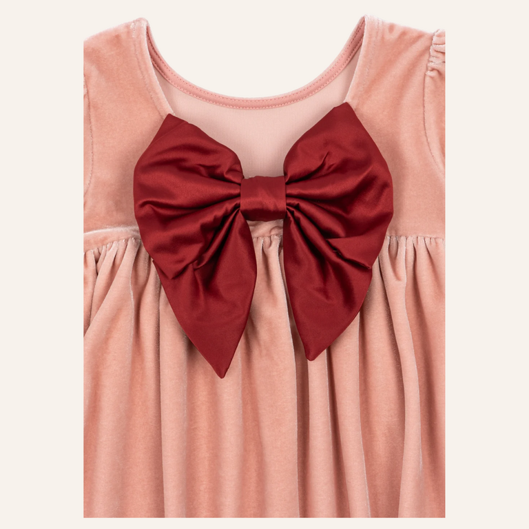 Konges Sløjd Konges Sløjd Gia Bow Dress | Mellow Rose