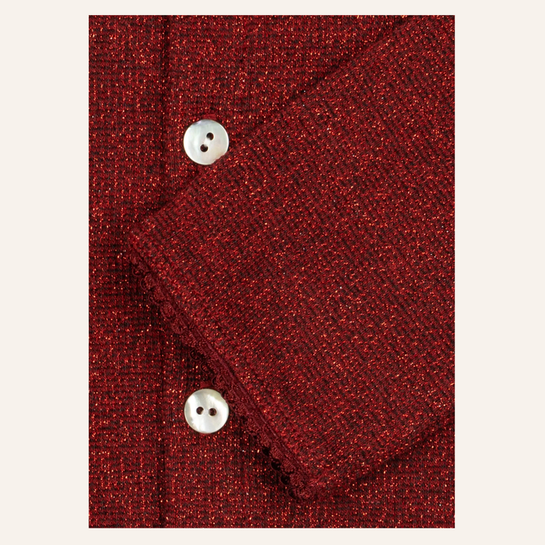 Konges Sløjd Konges Sløjd Roli Cardigan | Red Dahlia