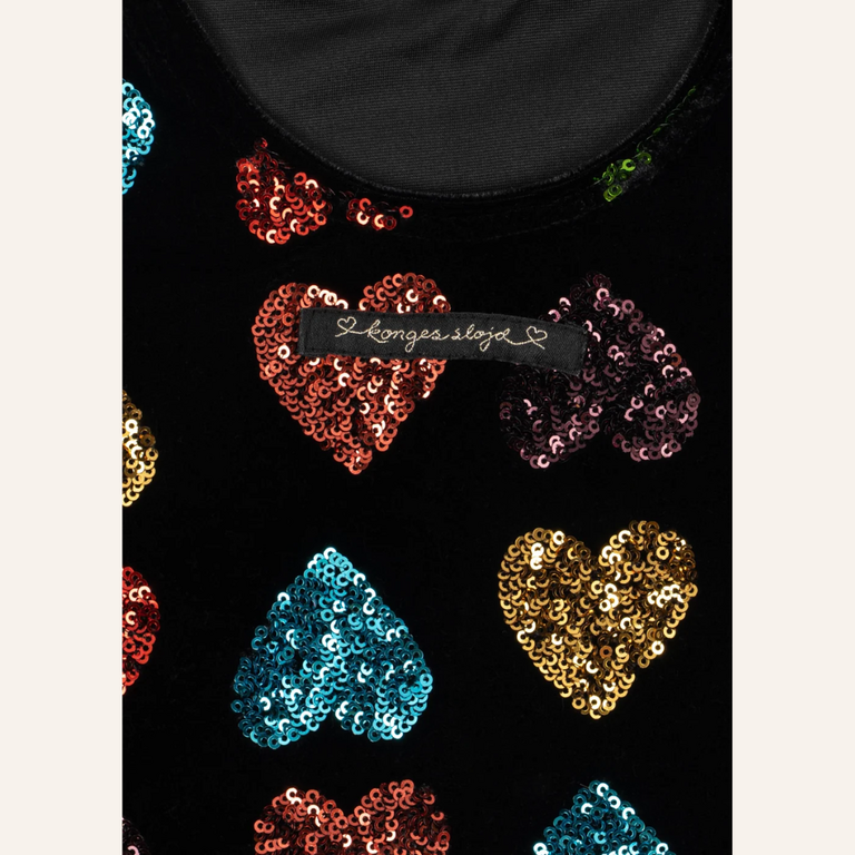 Konges Sløjd Konges Sløjd Cuore Dress | Amour Sequin