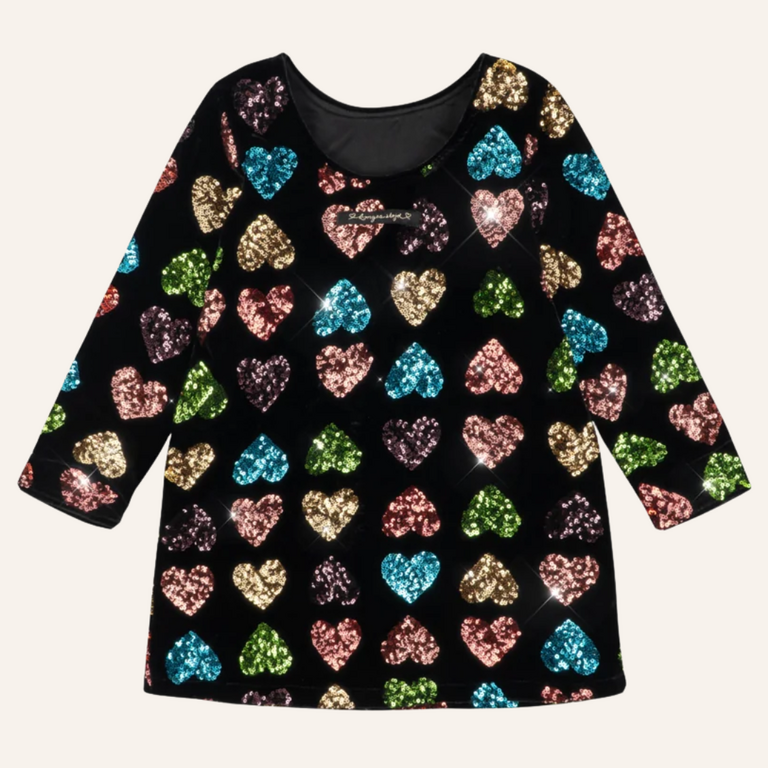 Konges Sløjd Konges Sløjd Cuore Dress | Amour Sequin