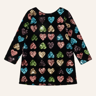 Konges Sløjd Konges Sløjd Cuore Dress | Amour Sequin