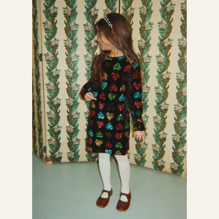 Konges Sløjd Konges Sløjd Cuore Dress | Amour Sequin
