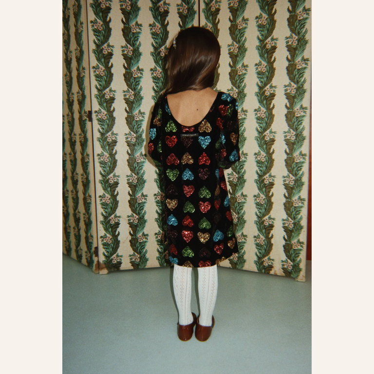 Konges Sløjd Konges Sløjd Cuore Dress | Amour Sequin