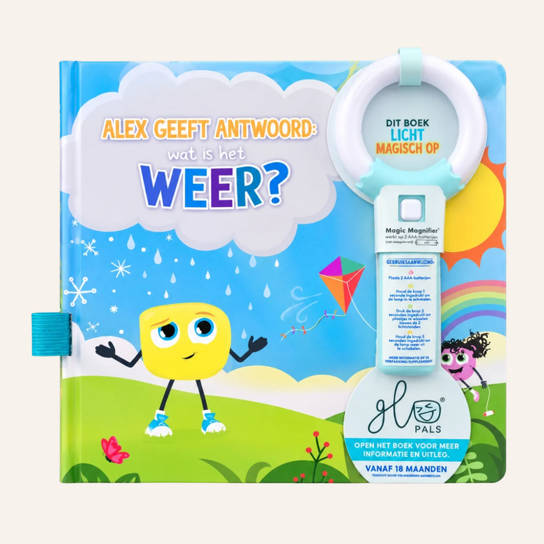 Glo Pals Glo Pals Light Up Library - Alex Wat is het weer?