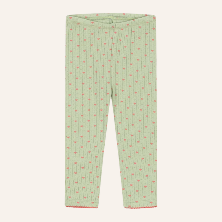 Konges Sløjd Konges Sløjd Minnie Newborn Pants Legging - Coeur Lint