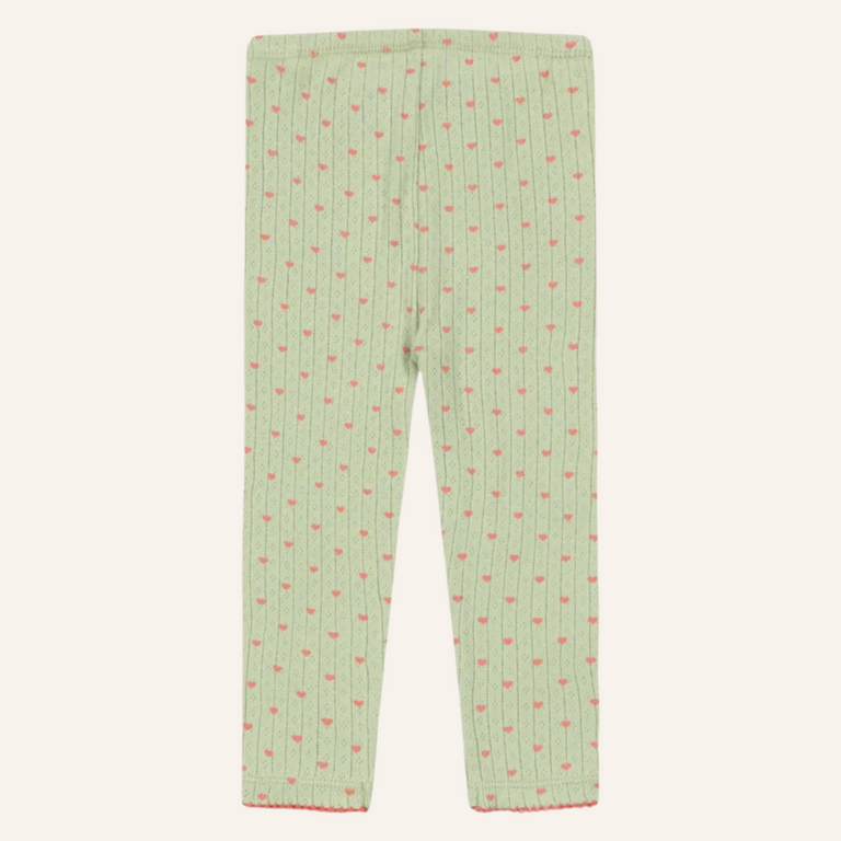 Konges Sløjd Konges Sløjd Minnie Newborn Pants Legging - Coeur Lint