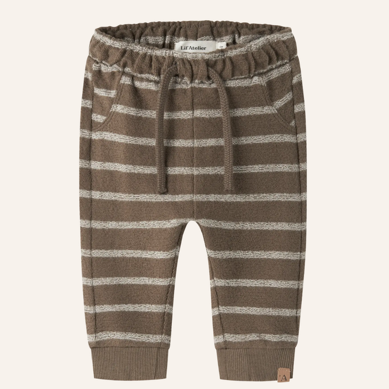 Lil 'Atelier Lil 'Atelier Loose pant - Teak Turtledove